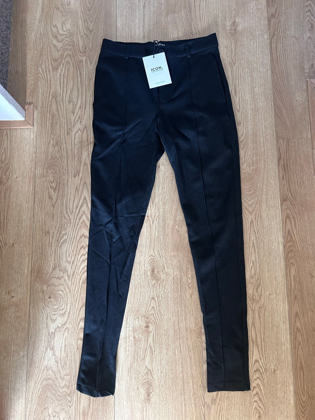 ICON. Amsterdam 'The Amari Trousers' - Zwart, Maat S, Verzenden, Nieuw, Zwart