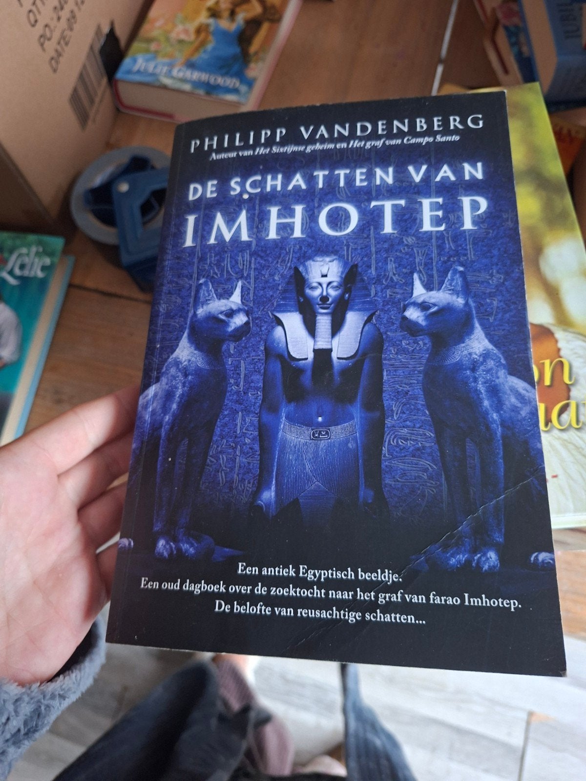 De Schatten van Imhotep - Philipp Vandenberg, Boeken, Ophalen of Verzenden, Gelezen, Philipp Vandenberg, Nederland