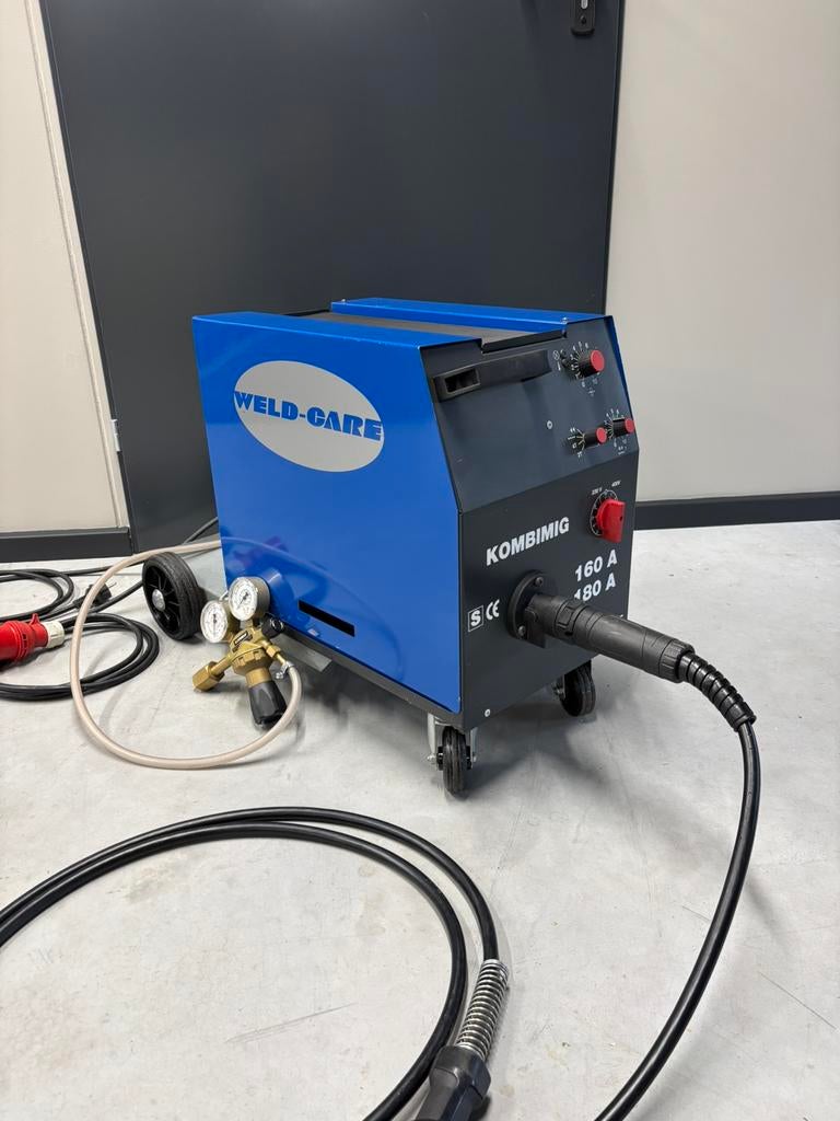 PROFESSIONELE TICO 180A 380V en 220V VEEL EXTRA FUNCTIE’S!!!, Doe-het-zelf en Verbouw, Gereedschap | Lasapparaten, Zo goed als nieuw
