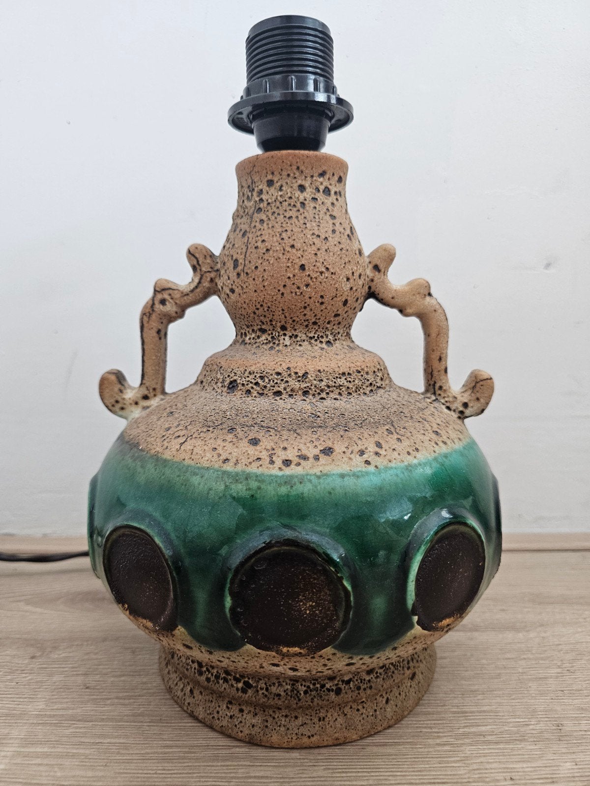 Prachtig vintage keramische lampvoet  - Nostalgisch!, Ophalen, Keramiek