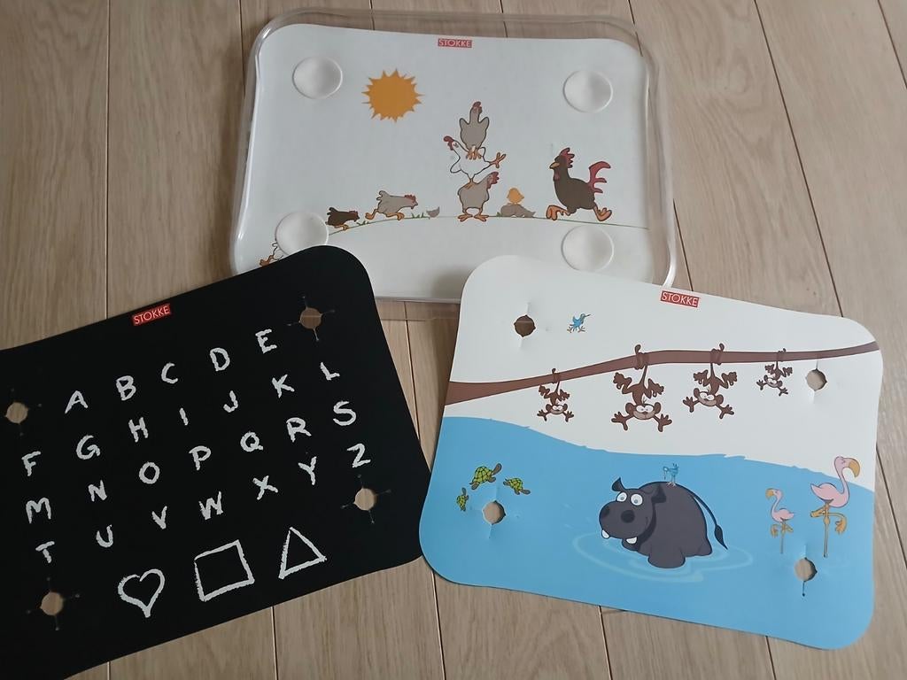 Stokke Table Top: Spelen, Leren, Eten (3 designs), Ophalen of Verzenden