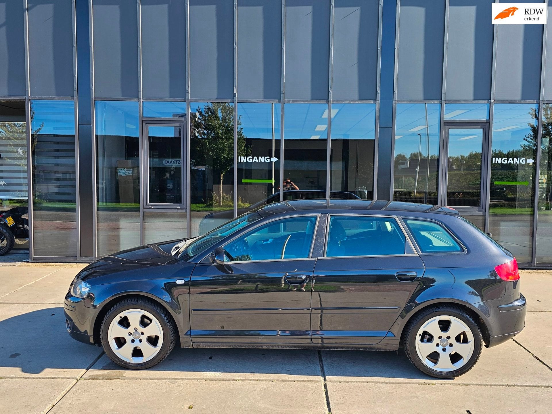 Audi A3 Sportback 2.0 FSI Attraction - Clima - Electr Ramen, Auto's, Voorwielaandrijving, Stof, Gebruikt, Zwart