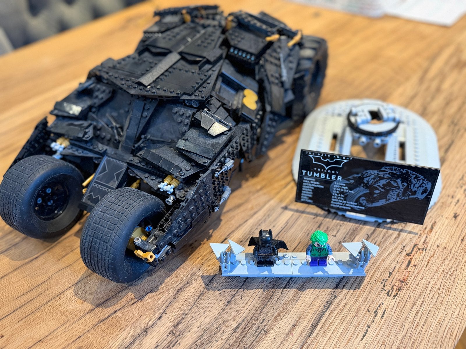Lego 76240 Batmobile Tumbler met originele doos, Overige thema's, Lego, Ophalen of Verzenden, Zo goed als nieuw