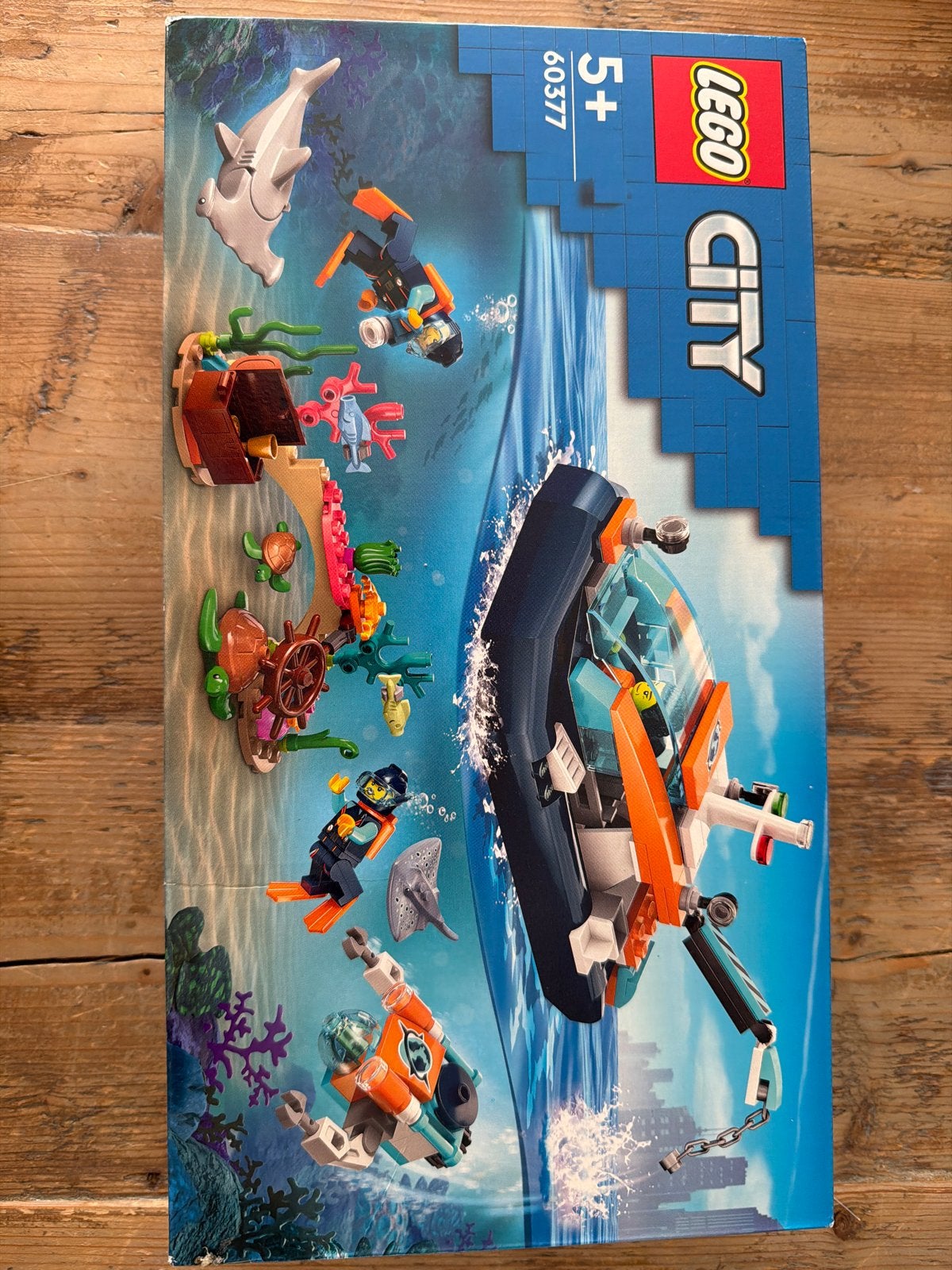 LEGO City 60377 Duikboot en Onderwaterwereld, Ophalen of Verzenden, Nieuw, Overige merken