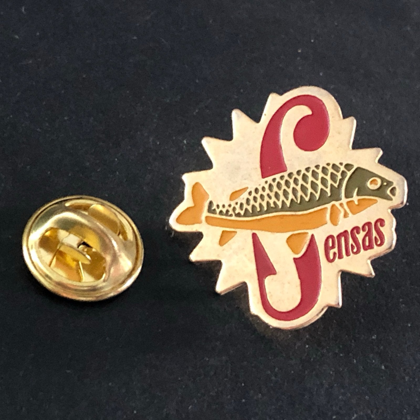 Vintage Ensas vis speldje / pin, Ophalen of Verzenden, Gebruikt
