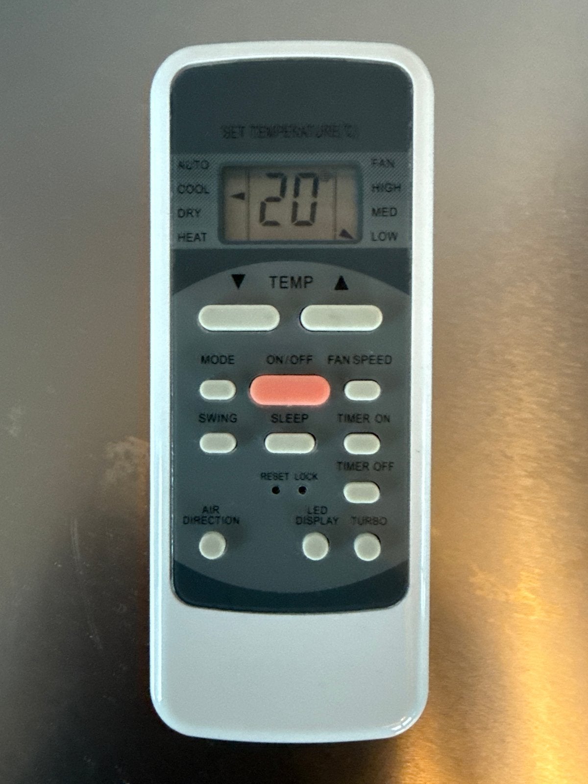 Afstandsbediening voor airconditioning ( midea ), Gebruikt, 3 snelheden of meer, Ophalen of Verzenden, Koelen en Ontvochtigen