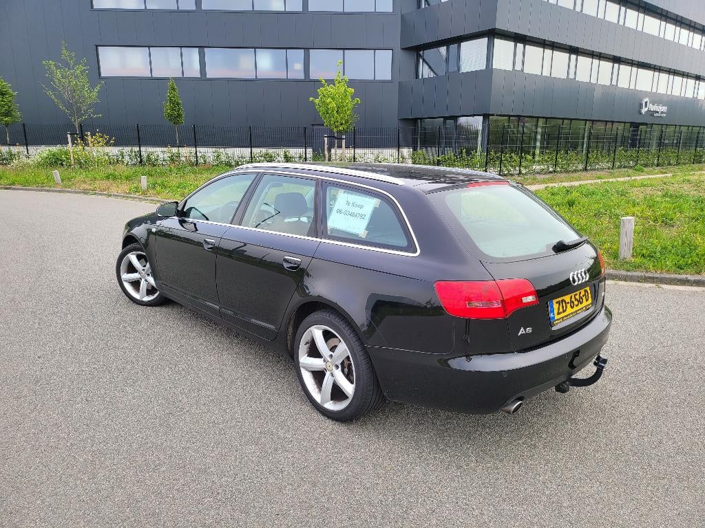 Audi 2008 Zwart 2.8 FSI Pro line, Auto's, Audi, Automaat, Zwart, 2773 cc, Zwart