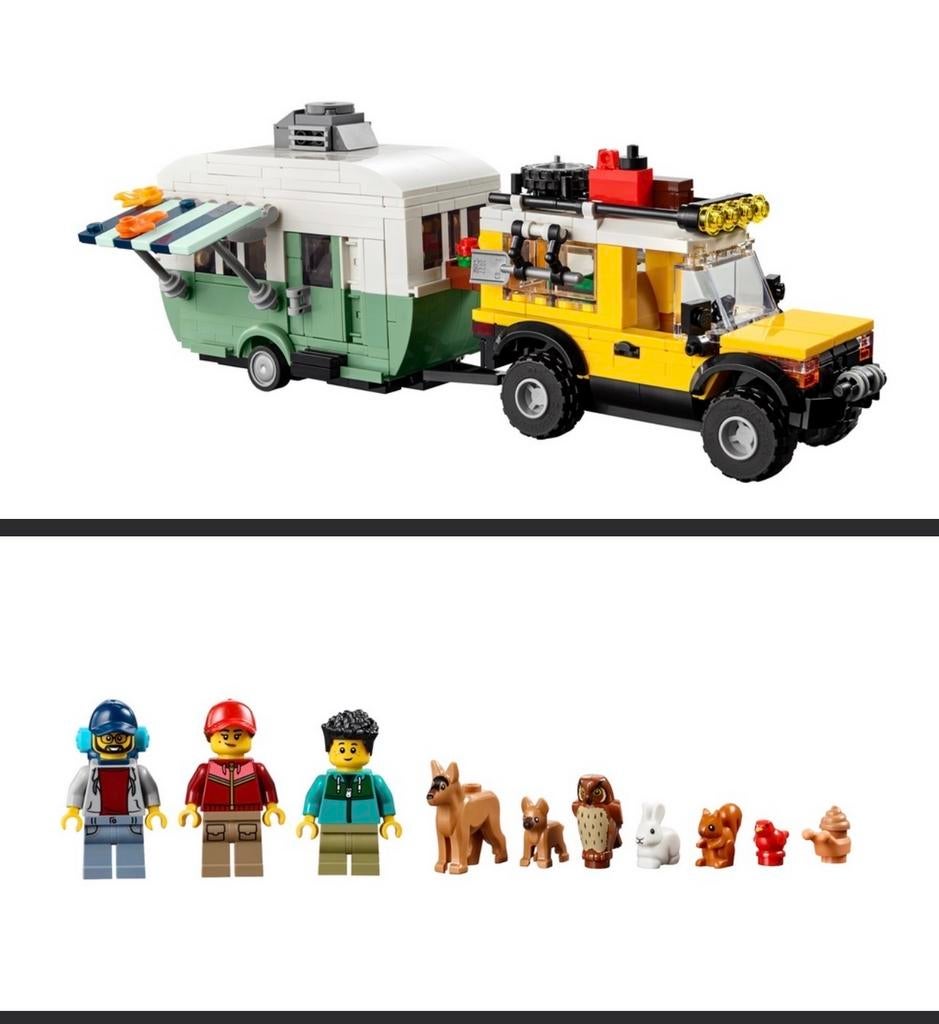 Lego Bricklink Off-Road Adventure + Camping Adventure, Ophalen of Verzenden, Nieuw, Complete set, Lego