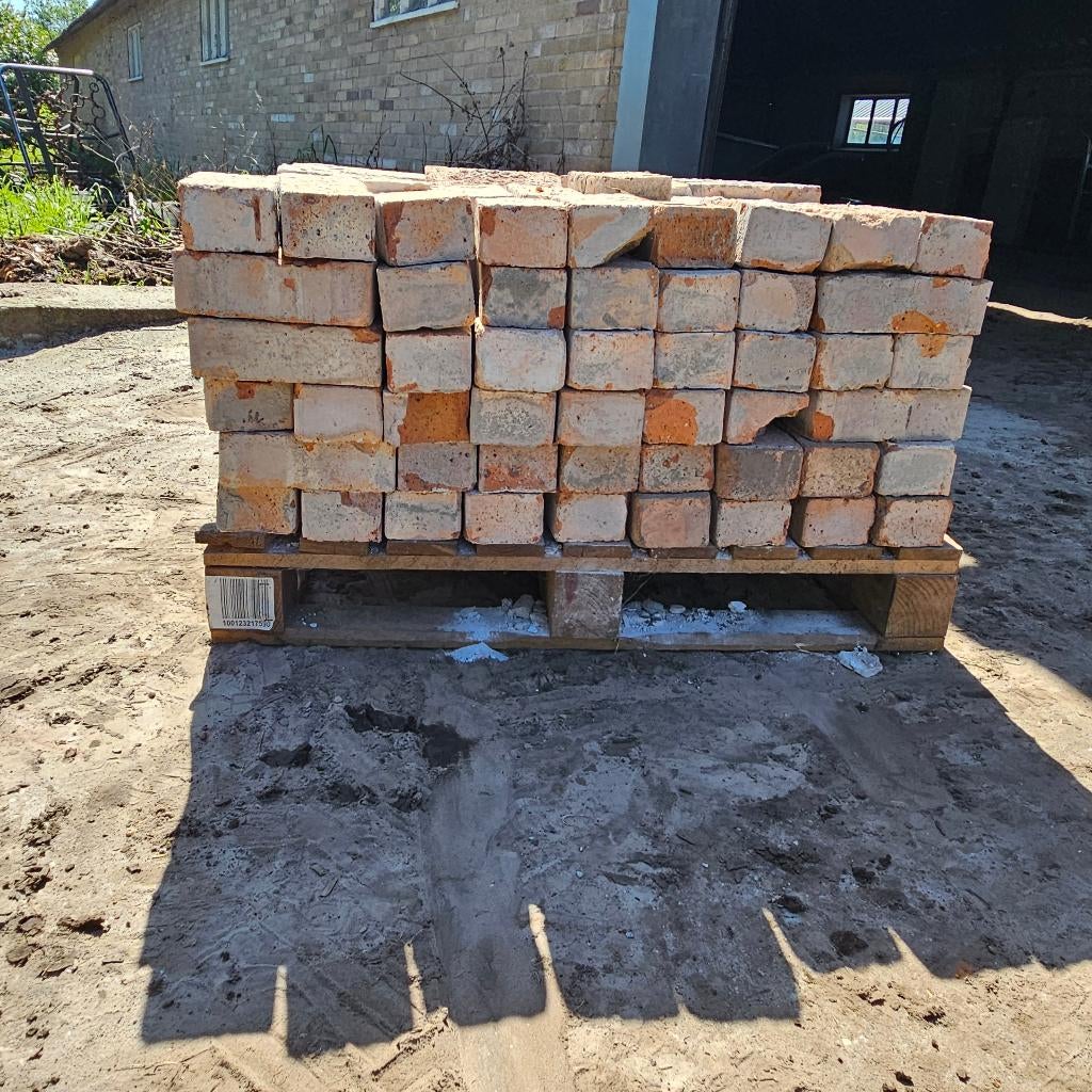 poriso stenen 125 stuks, Ophalen, Gebruikt, Bakstenen
