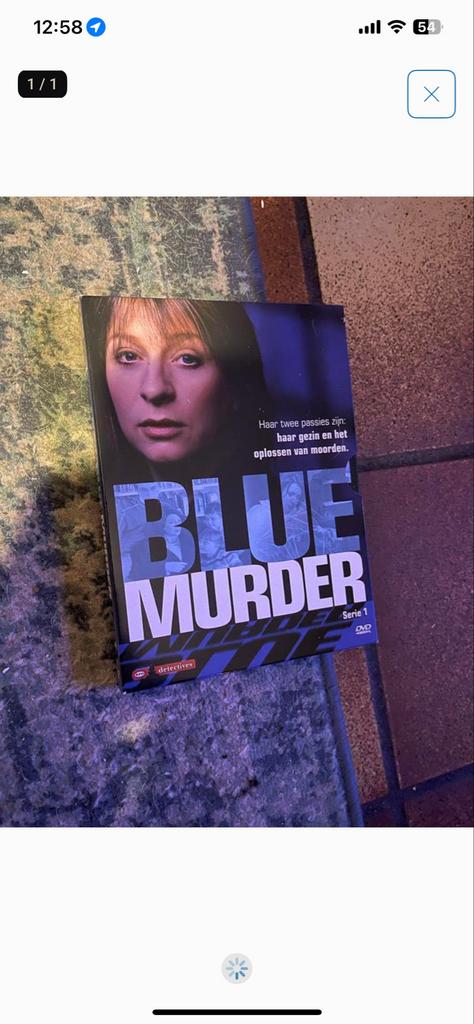 Blue Murder Serie 1 DVD - Detective en Krimi, Vanaf 12 jaar, Ophalen of Verzenden, Gebruikt, Detective en Krimi