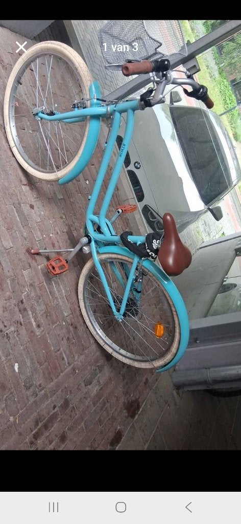 Meisjes fiets 24 inch, Ophalen, Versnellingen, BTWIN, Gebruikt