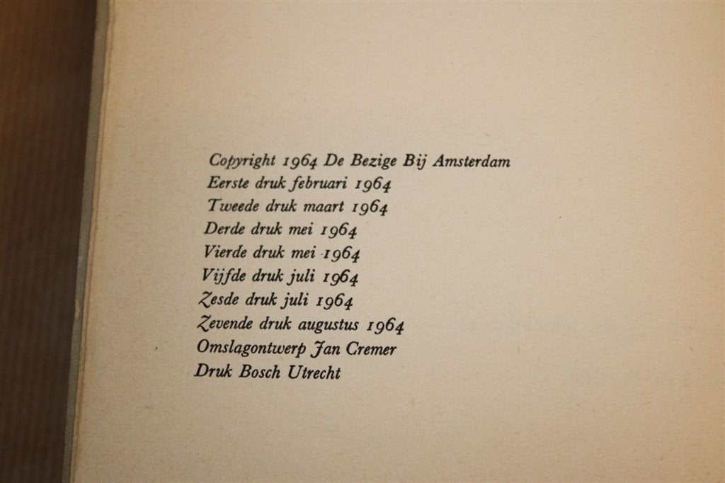 Ik, Jan Cremer [7e druk 1964] — De Bezige Bij, Boeken, Ophalen of Verzenden, Gelezen