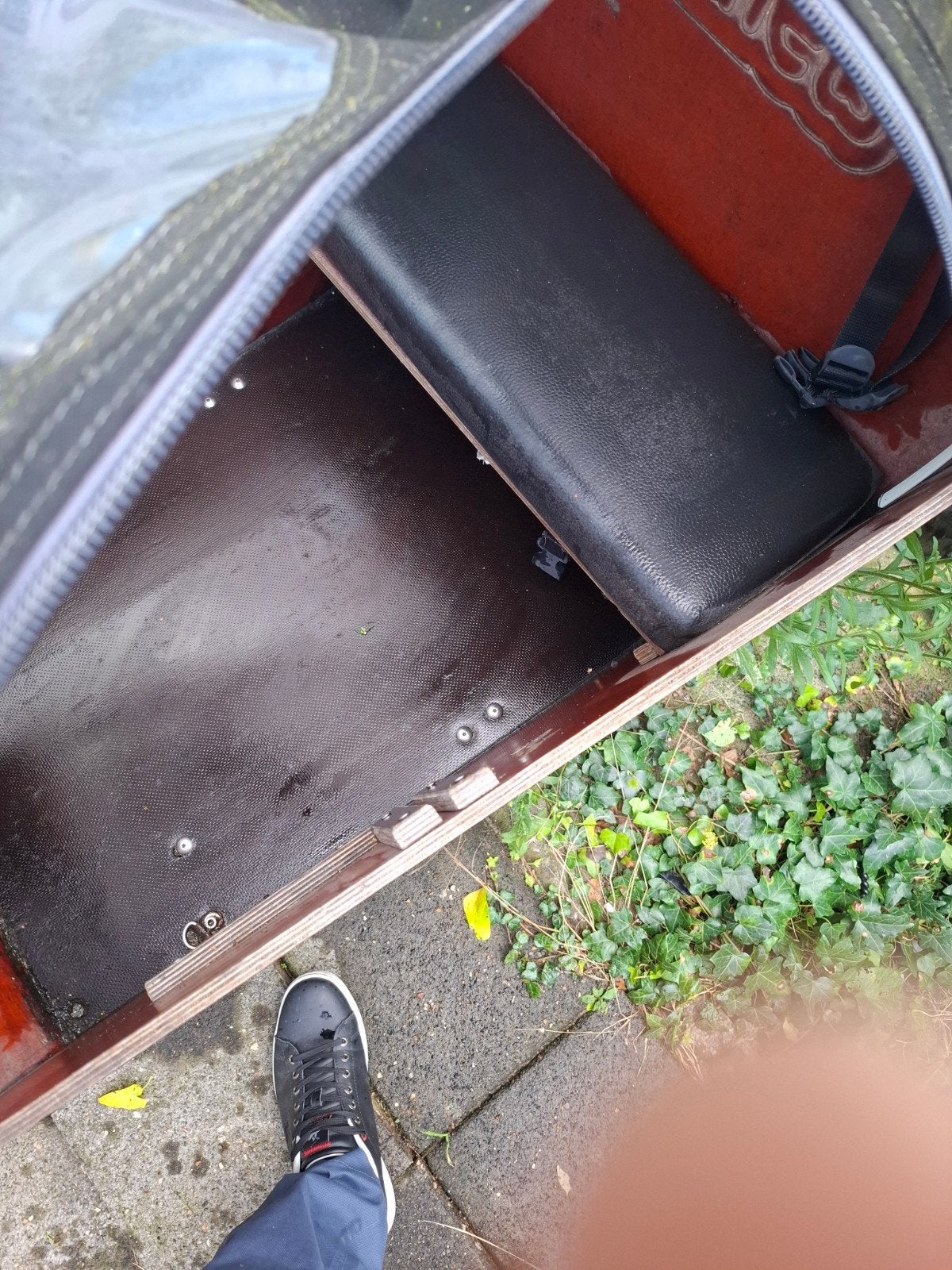 Bakfiets met huif - Ideaal voor kinderen of goederen, Gebruikt, Huif, 2 kinderen, Trommelrem