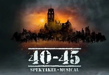 Tickets musical 40/45 zaterdag 26-09-2025, Tickets en Kaartjes, Drie personen of meer, September, Arrangement