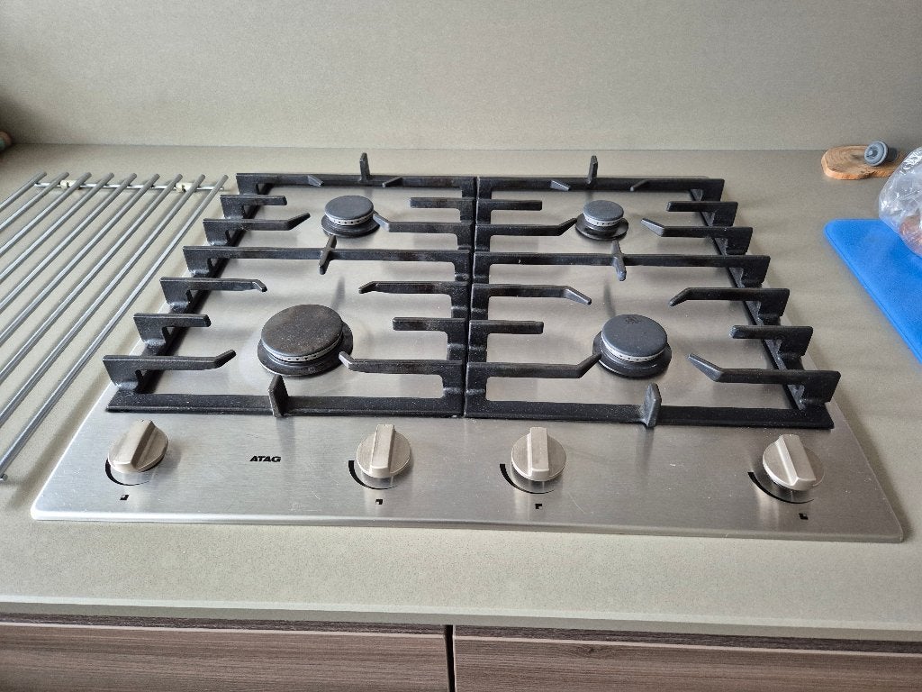 Atag Gaskookplaat,Nijmegen, Ophalen, Gebruikt, 4 kookzones, Inbouw