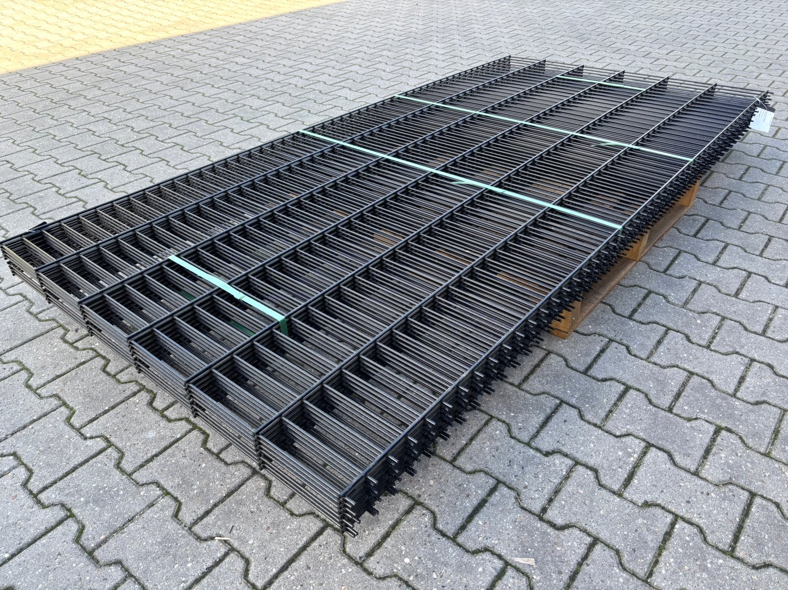 20 meter dubbelstaafmat hekwerk, hoogte 123 centimeter!, Ophalen, S, Nieuw, Dubbelstaafmat hekwerk