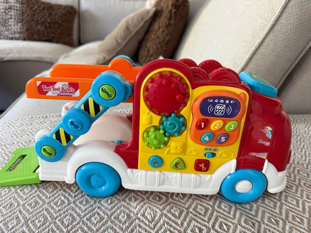 VTech Toet Toet Auto's Ambulance, Kinderen en Baby's, Speelgoed | Vtech, Gebruikt, 6 maanden tot 2 jaar, Ophalen