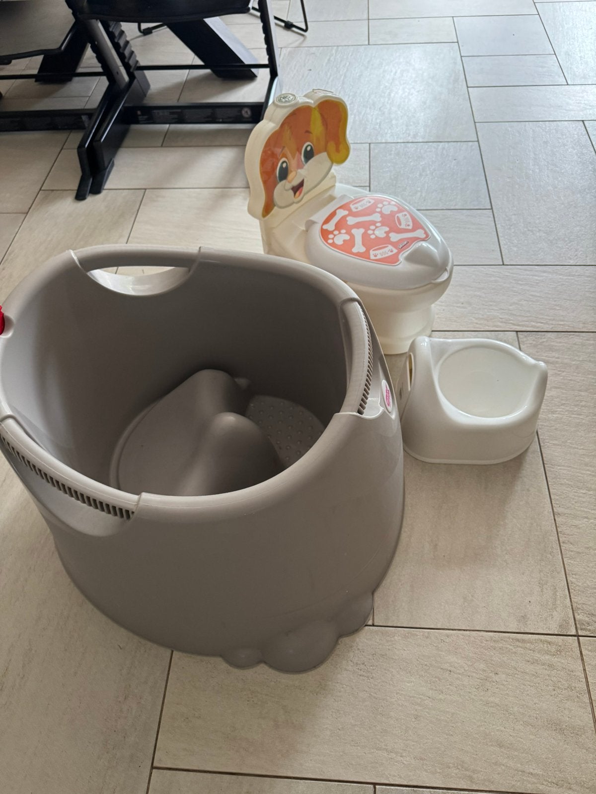 Baby bad, potje en peuter WC, Ophalen, Gebruikt, Badje, Overige merken