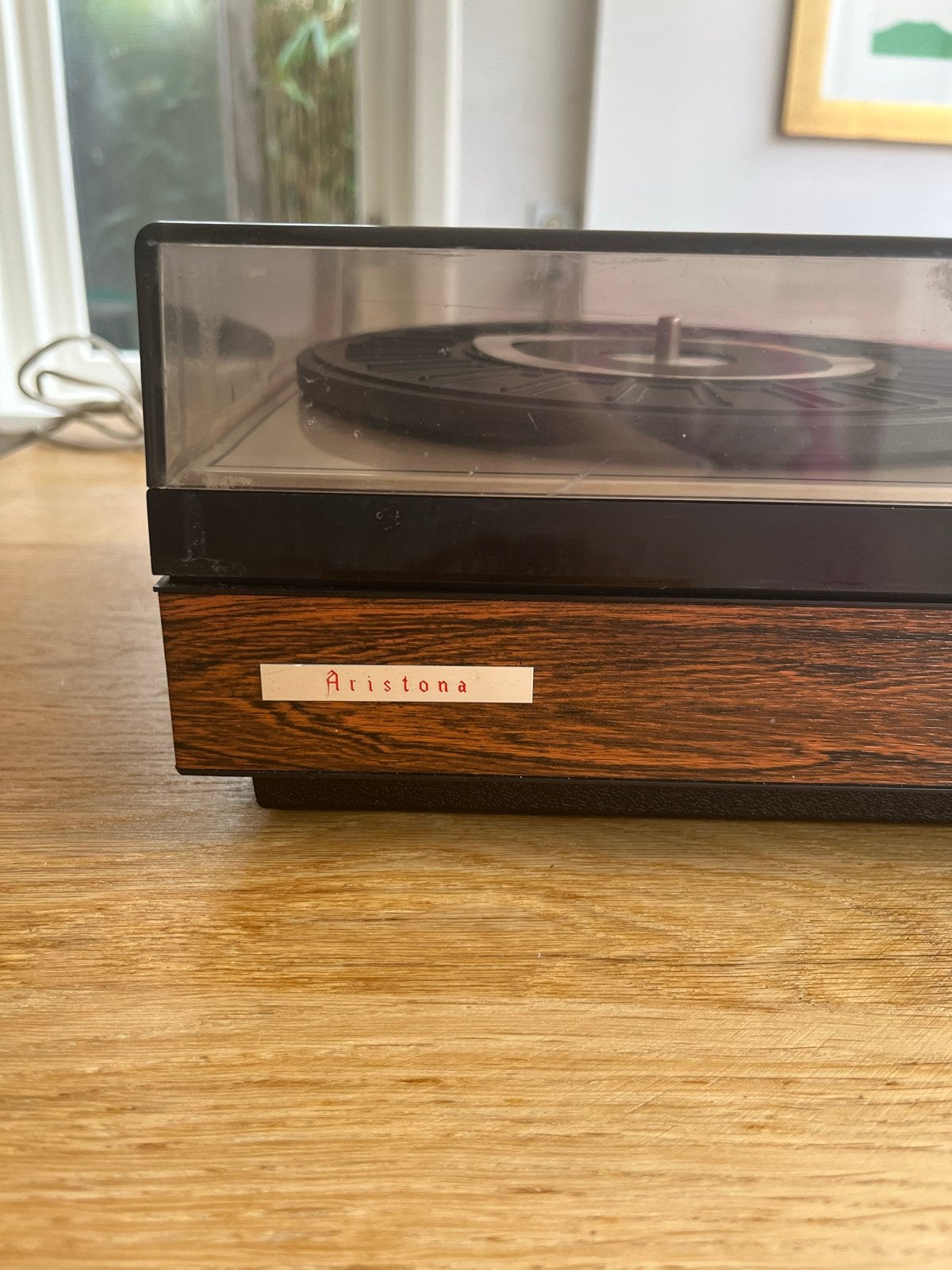 Aristona Platenspeler - Vintage Stereo Geluid, Ophalen of Verzenden, Gebruikt, Platenspeler, Overige merken