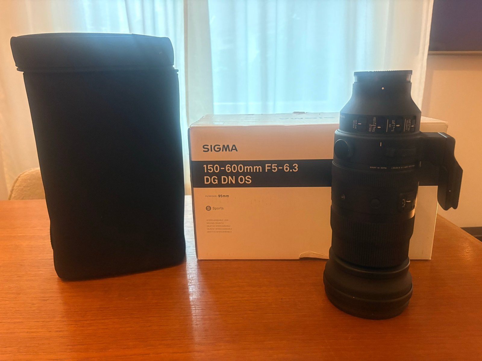 Sigma 150-600mm F5-6.3 DG DN OS Sport Sony E-mount, Sony E-mount, Sigma, Autofocus, Zo goed als nieuw