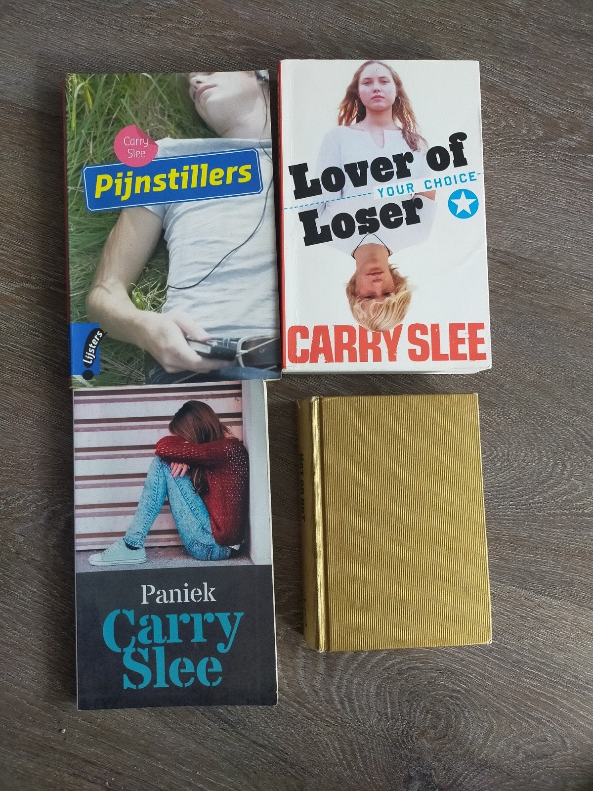 C. Slee: Pijnstillers, Lover of Loser, Paniek, hot or not, Ophalen of Verzenden, Gelezen