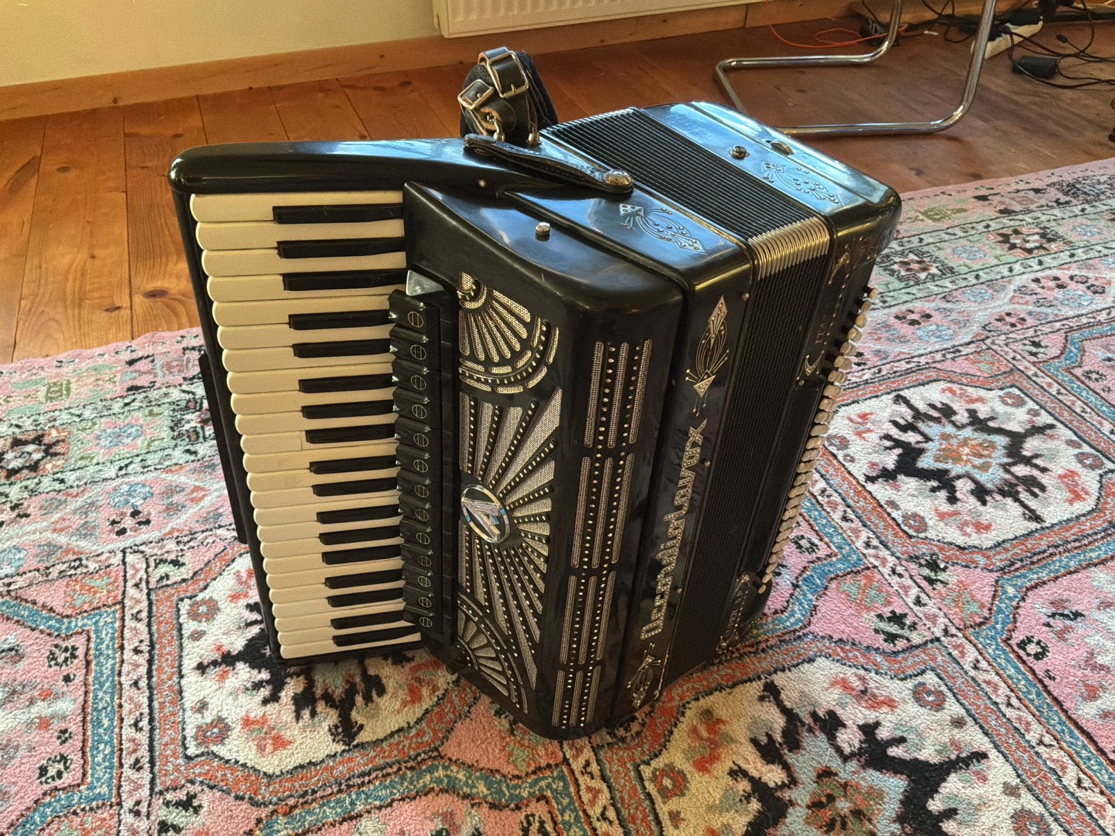 Accordeon, accordeola met midi aansluiting., Ophalen, Gebruikt, 120-bas, Overige merken