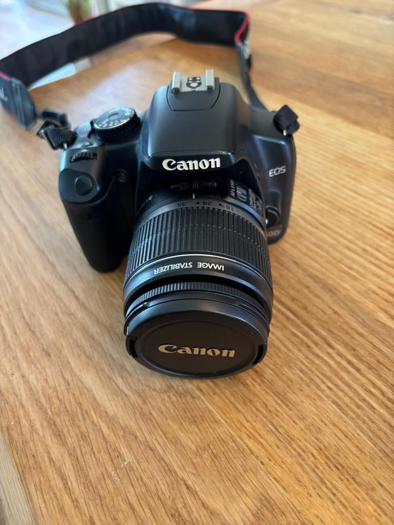 Vintage Canon EOS 450D Spiegelreflexcamera met veel extra’s!, Gebruikt, Spiegelreflex, Canon, Ophalen of Verzenden