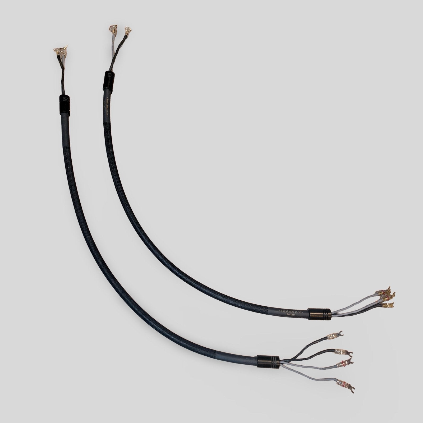 Silent Wire LS-38 Bi-Wire Luidsprekerkabel - 1.5 meter, Ophalen, Gebruikt, Minder dan 2 meter, Luidsprekerkabel