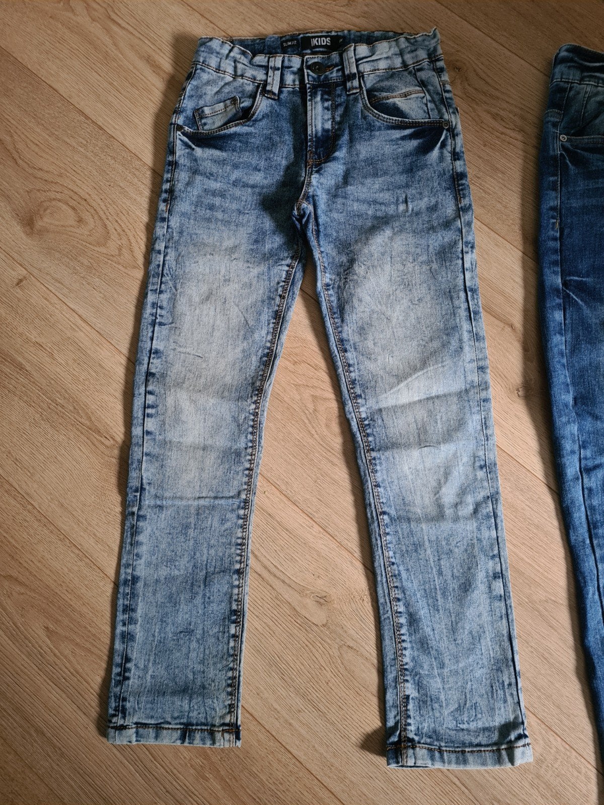 Europe Kids spijkerbroek slim fit 134, Broek, Europe Kids, Ophalen of Verzenden, Zo goed als nieuw