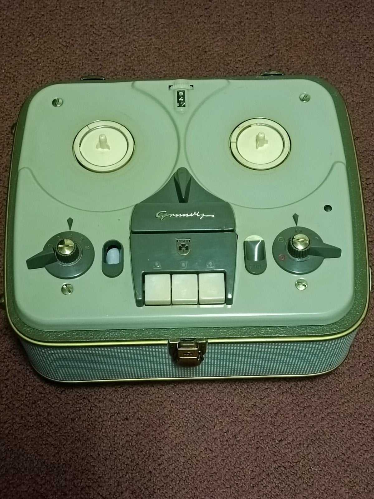 Grundig recorder., Ophalen, Bandrecorder