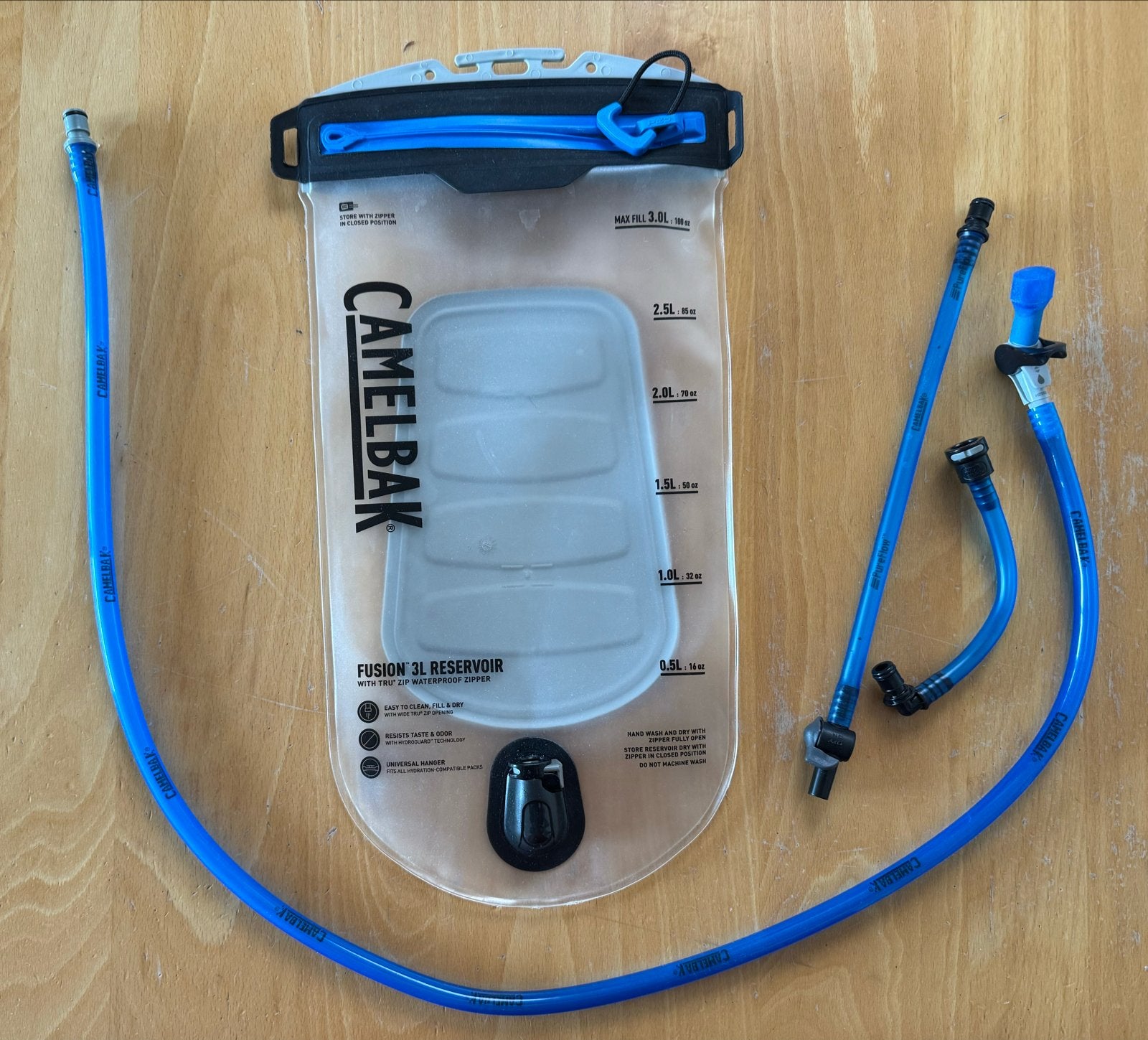 Camelbak Fusion 3L Reservoir met drinkslang, Ophalen of Verzenden, Zo goed als nieuw