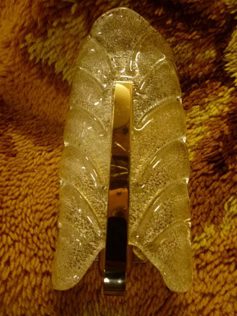 vintage wandlamp Carl Fagerlund voor Orrefors, Ophalen, Zo goed als nieuw, Glas, Mid-century