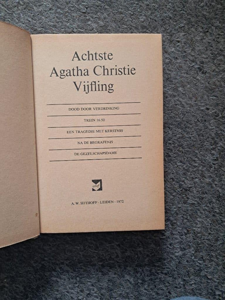 Achtste Agatha Christie Vijfling, Verzenden, Gelezen, Agatha Christie