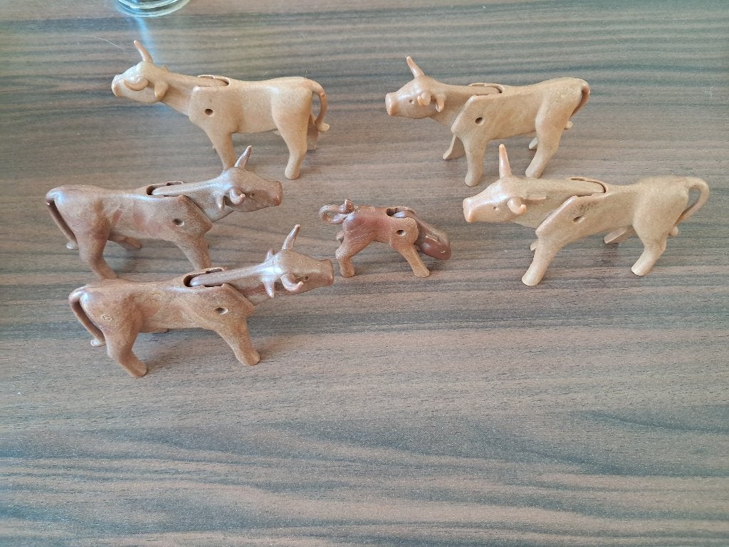 Koeien (playmobil), Verzenden, Losse onderdelen, Zo goed als nieuw, Figuren