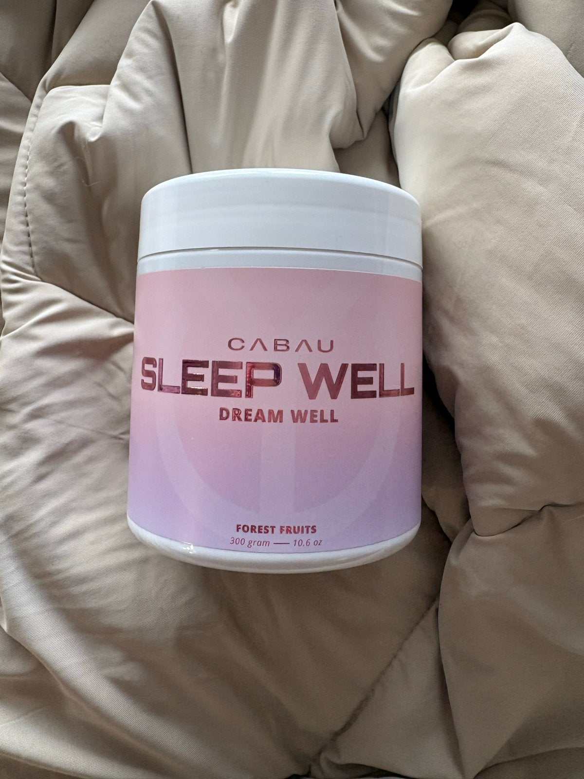 Cabau Sleep Well Dream Well Forest Fruit - Nieuw!, Sport en Fitness, Ophalen of Verzenden, Nieuw, Poeder of Drank