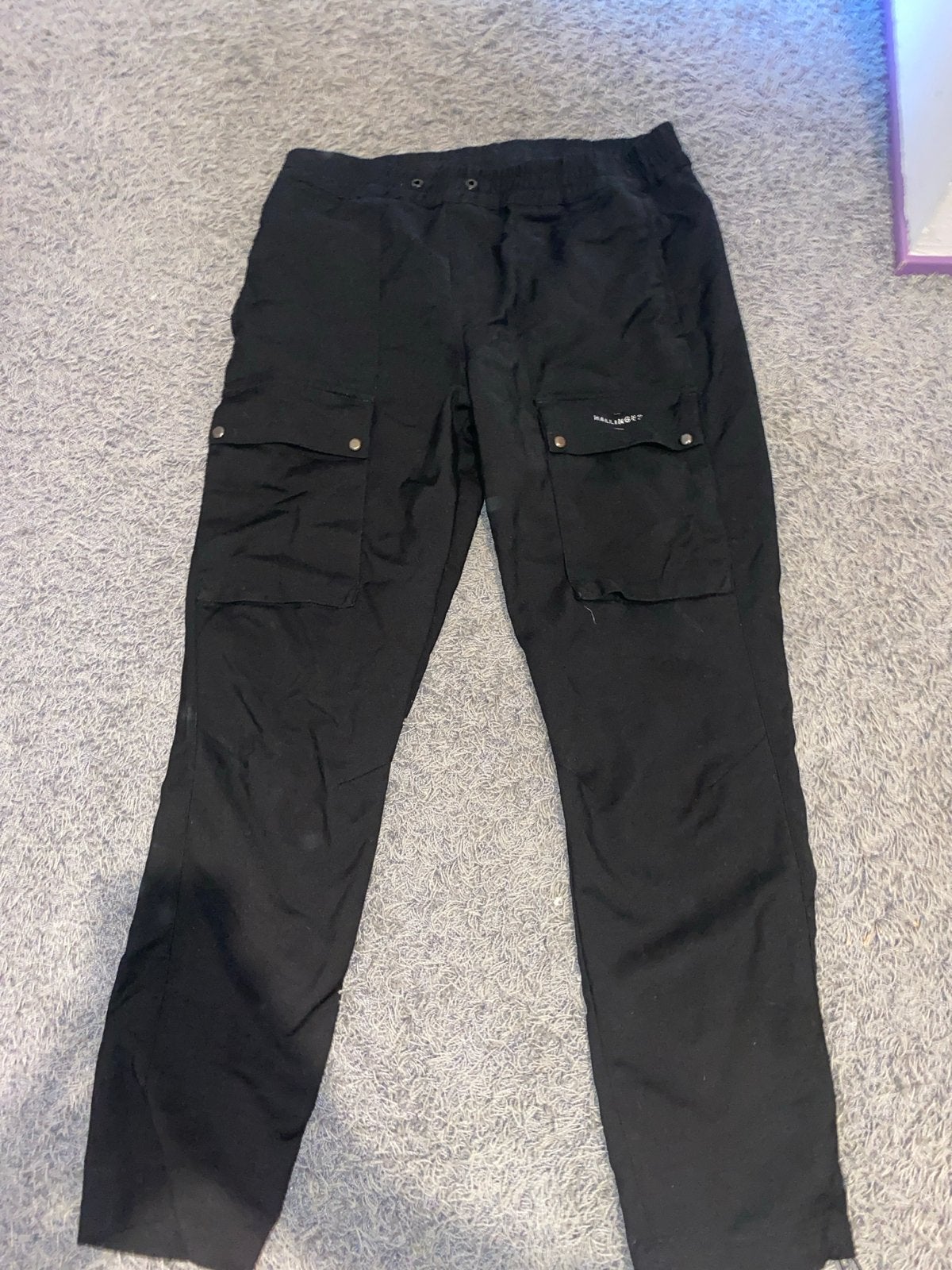 Cargo broek The sting maat m, Kleding | Heren, Broeken en Pantalons, Ophalen of Verzenden, Gedragen, Overige maten, Zwart