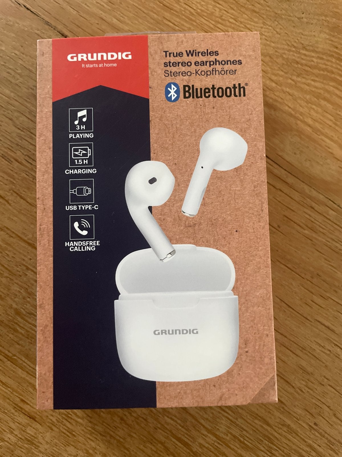 Grundig True Wireless Stereo Oordopjes - Nieuw, Audio, Tv en Foto, Overige merken, In-ear, Bluetooth, Nieuw