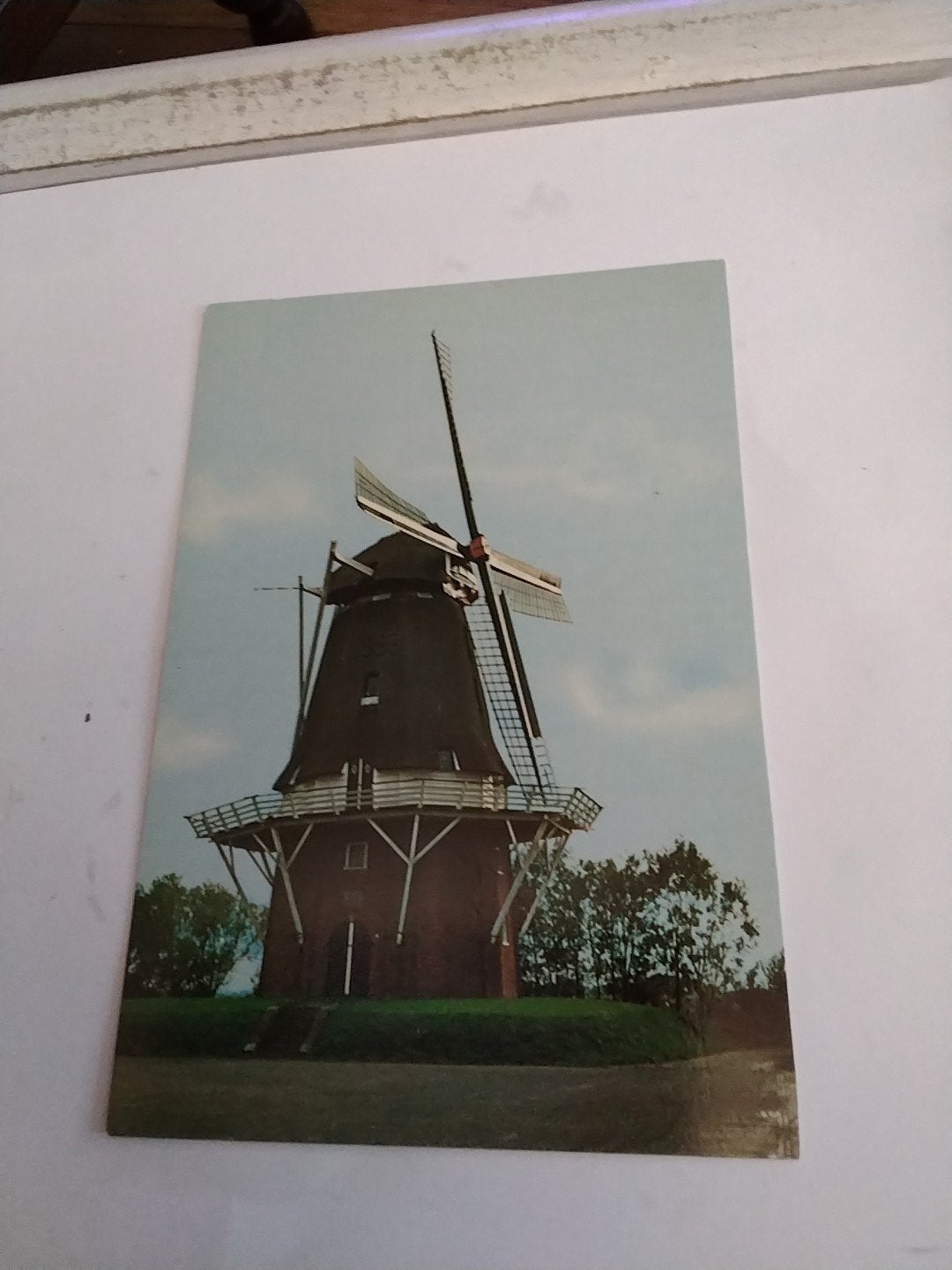 Ansichtkaart Metslawier, Korenmolen "Ropta", Ophalen of Verzenden