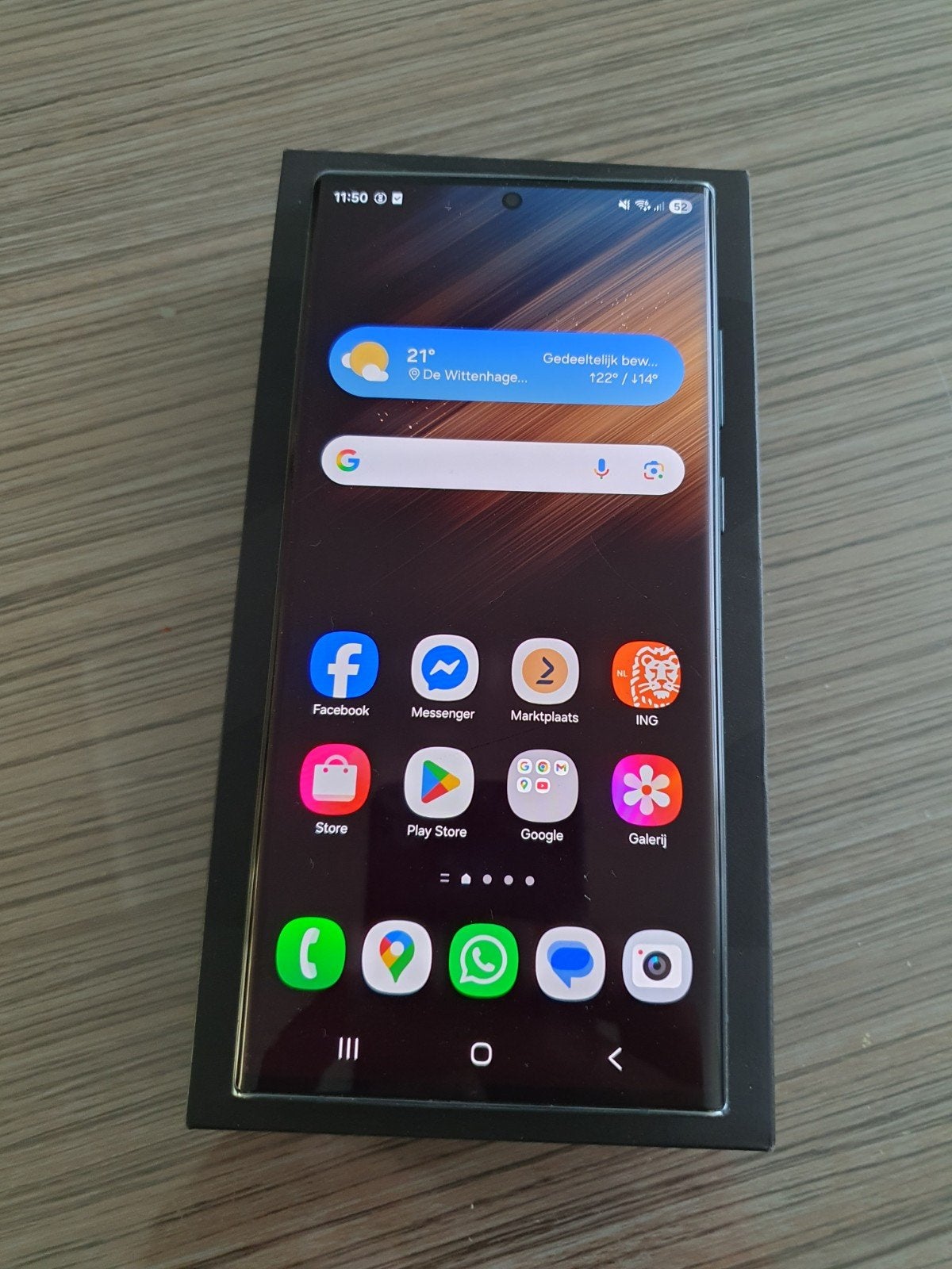 Samsung S22 ultra 256gb met doos en accessoires, Telecommunicatie, Mobiele telefoons | Samsung, Zwart, Ophalen of Verzenden, Zo goed als nieuw