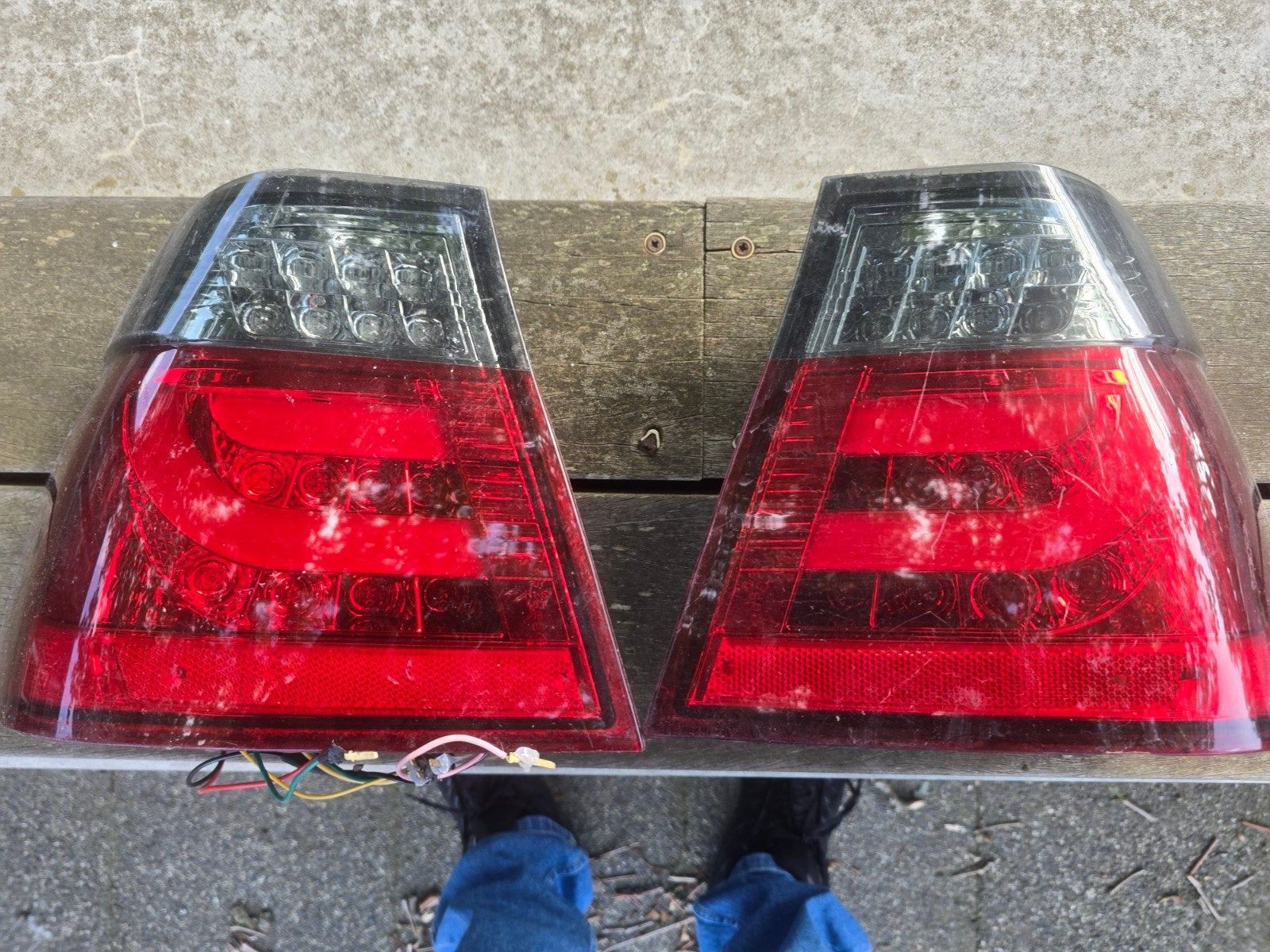 Set LED achterlichten voor BMW E46 in goede staat, Auto-onderdelen, Ophalen of Verzenden, Gebruikt, BMW