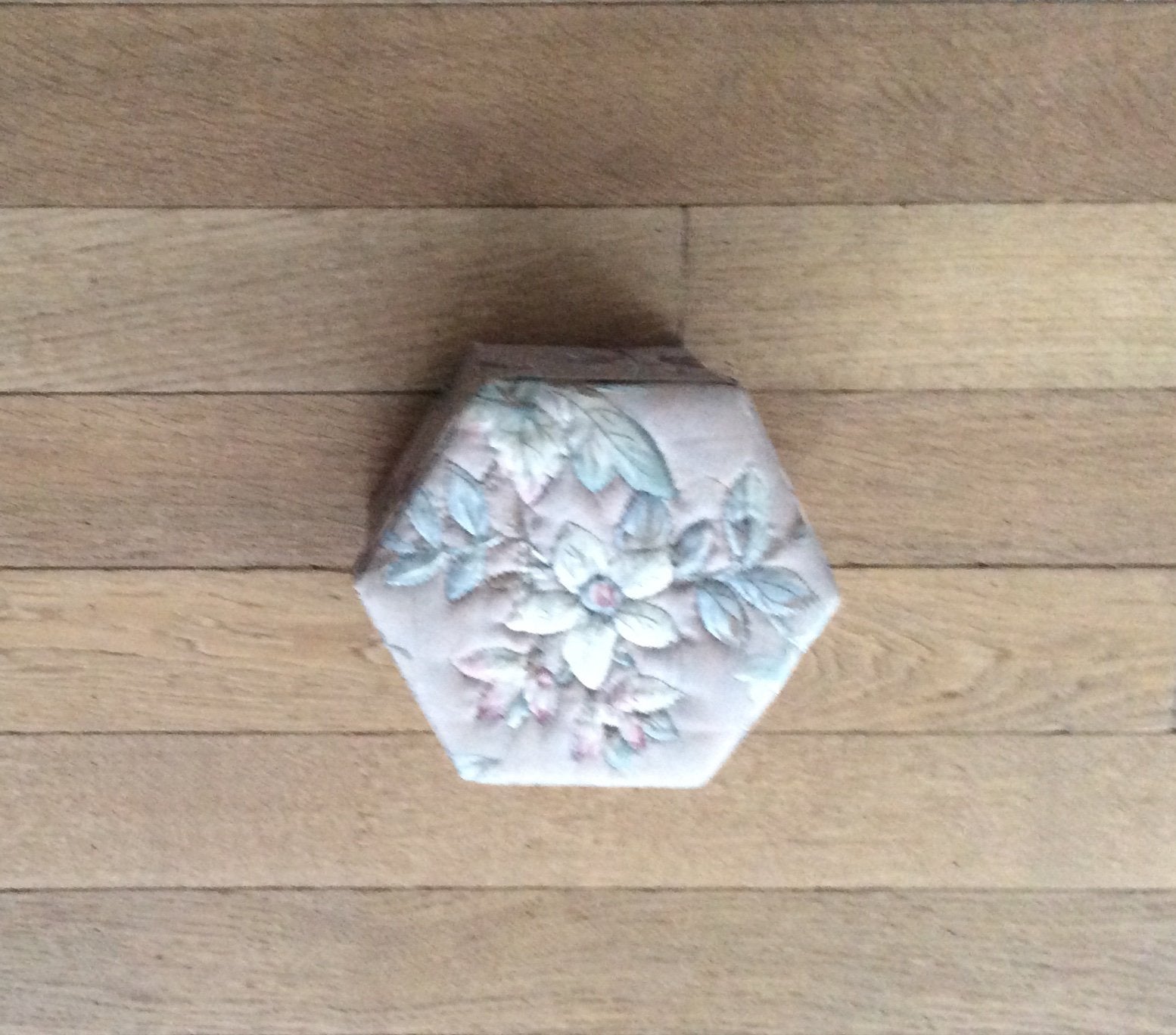 Oude bekleden doos, Ophalen of Verzenden