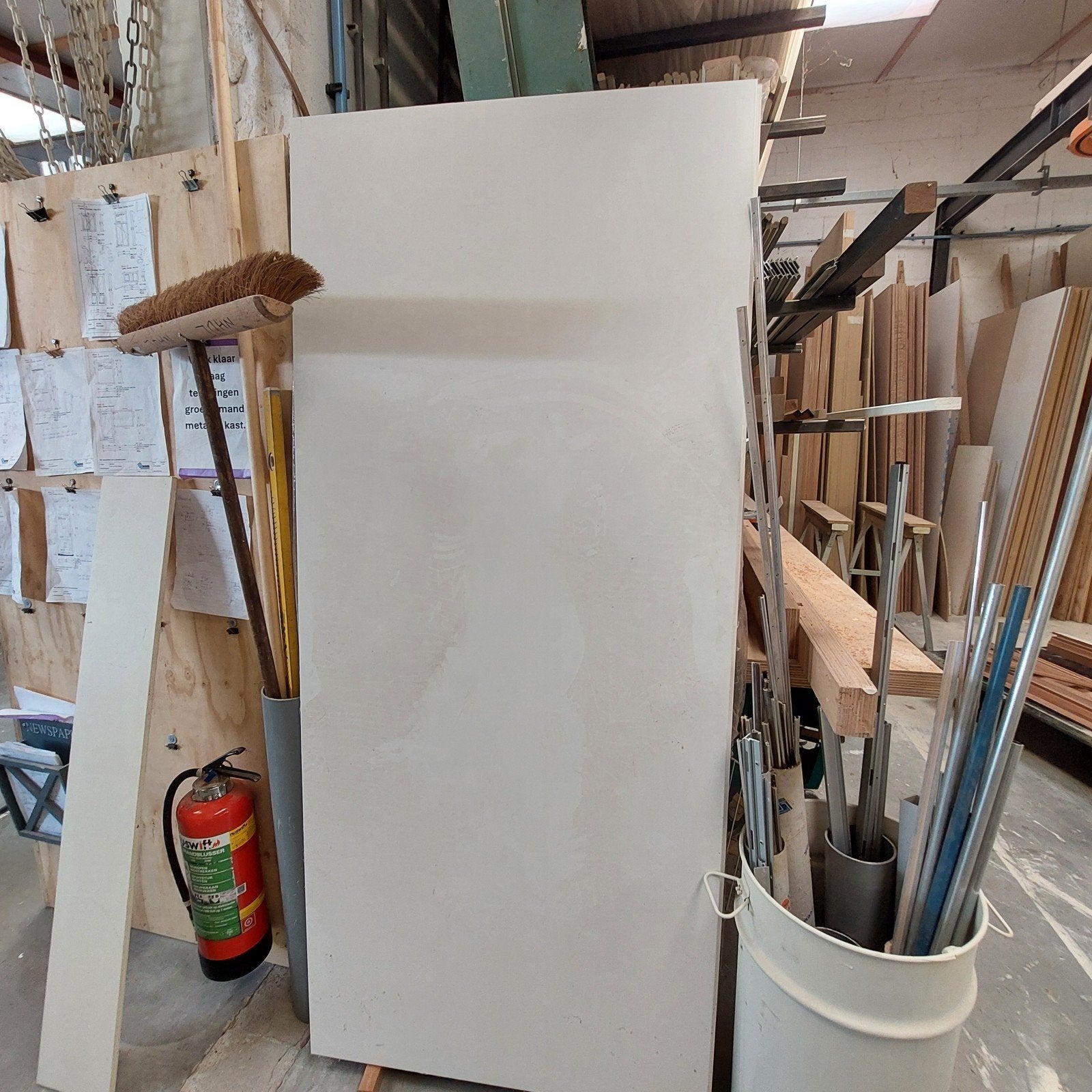 Albo Binnendeur 855x1968 mm - Nieuw, Ophalen, 80 tot 100 cm, Binnendeur, Nieuw