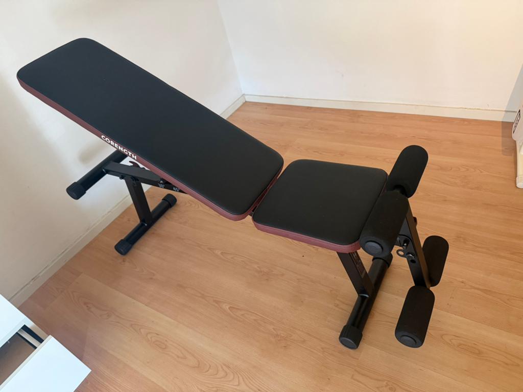Fitnessbank verstelbaar, Ophalen, Zo goed als nieuw, Fitnessbank