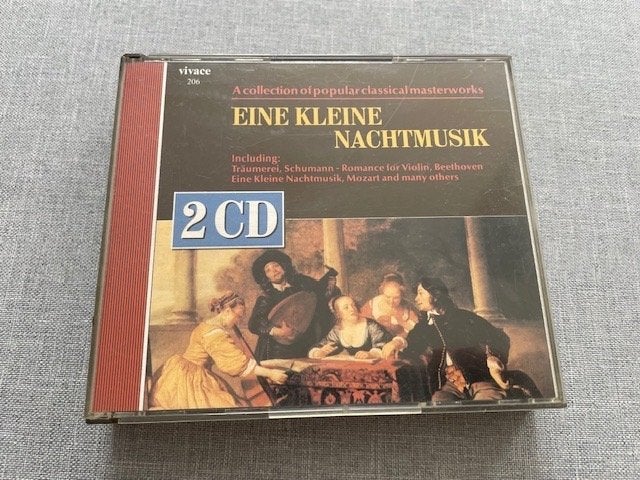 2 CD set Eine Kleine Nachtmusik, Cd's en Dvd's, Cd's | Klassiek, Ophalen of Verzenden, Classicisme, Gebruikt, Overige typen