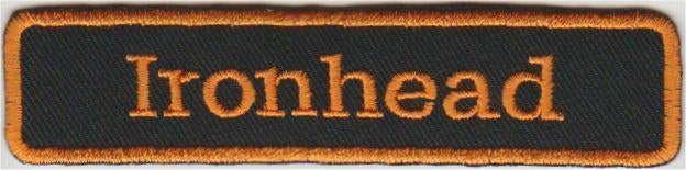 Harley Davidson Ironhead stoffen opstrijk patch embleem #1, Motoren, Accessoires | Overige, Nieuw, Ophalen of Verzenden