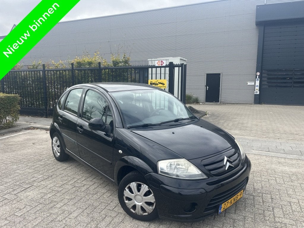 Citroën C3 1.1i Image (bj 2010), Auto's, 60 pk, 920 kg, Zwart, Origineel Nederlands