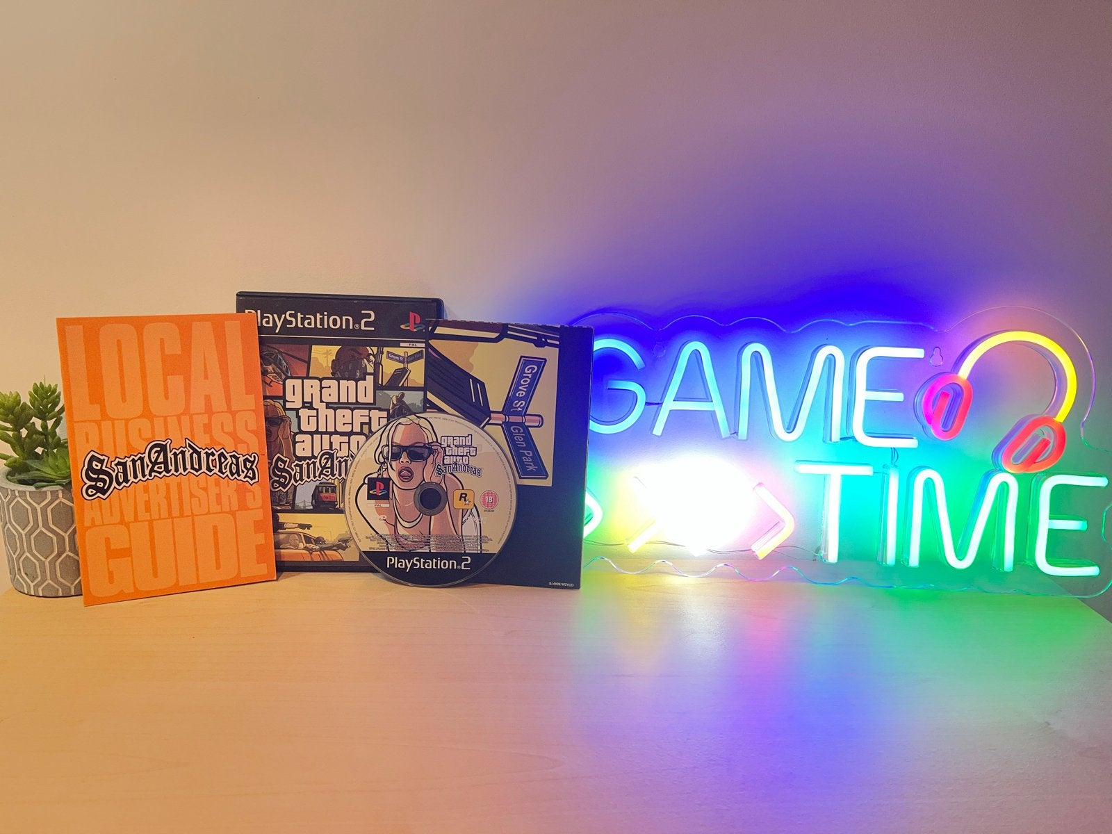 Grand Theft Auto San Andreas PS2 met gids, Avontuur en Actie, Gebruikt, Vanaf 18 jaar, Verzenden