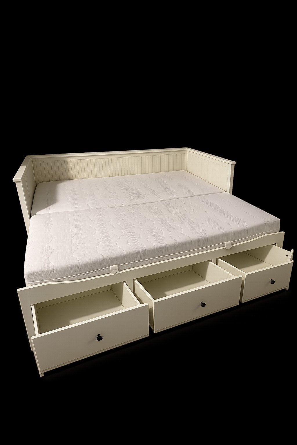 Ikea Hemnes bedbank met Beter Bed matras, Huis en Inrichting, Eenpersoons, Ophalen of Verzenden, Zo goed als nieuw, 80 cm