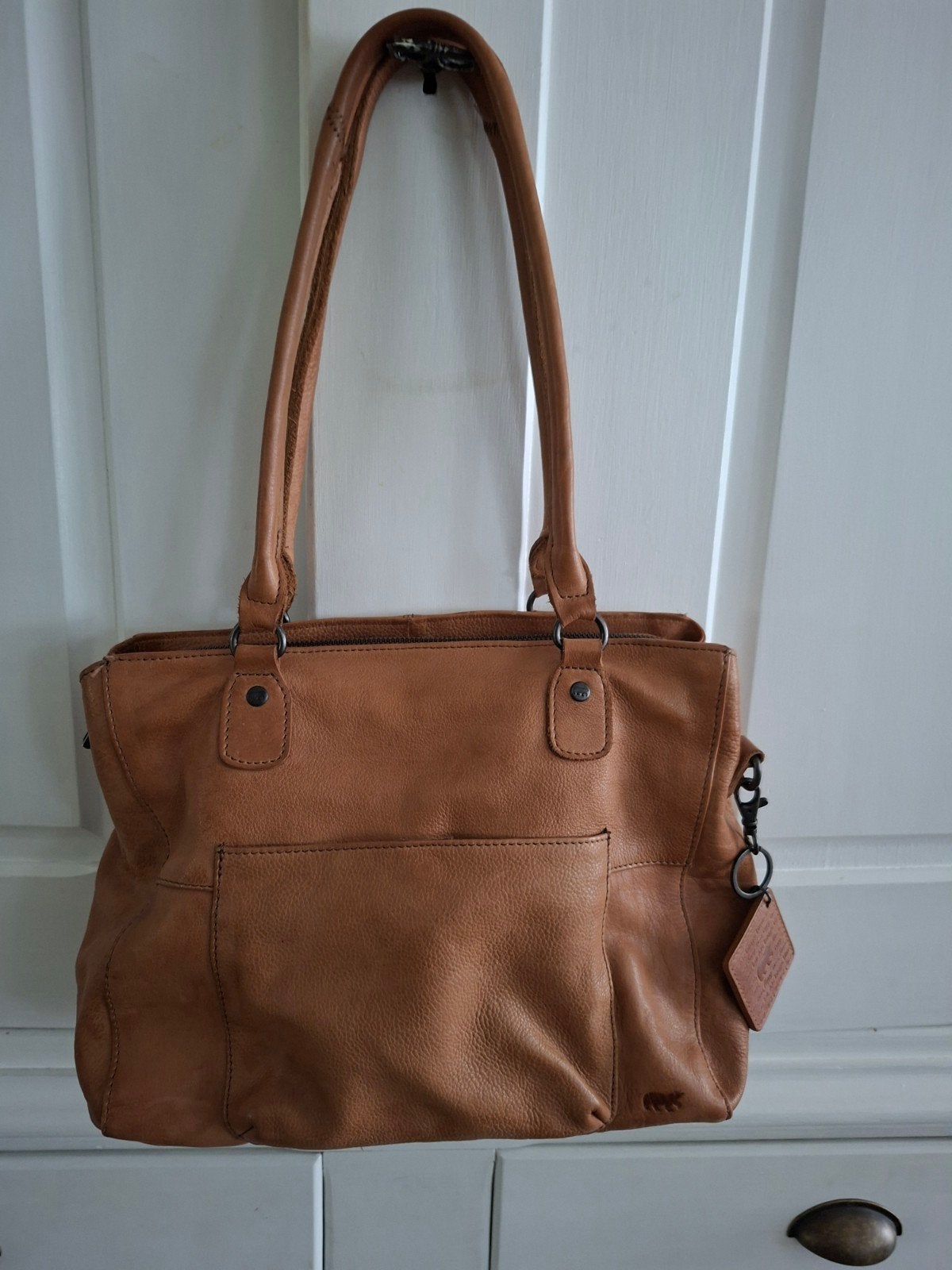 Bear Design Schoudertas / Shopper Ankie - Taupe, Ophalen of Verzenden, Zo goed als nieuw, Overige kleuren, Overige typen