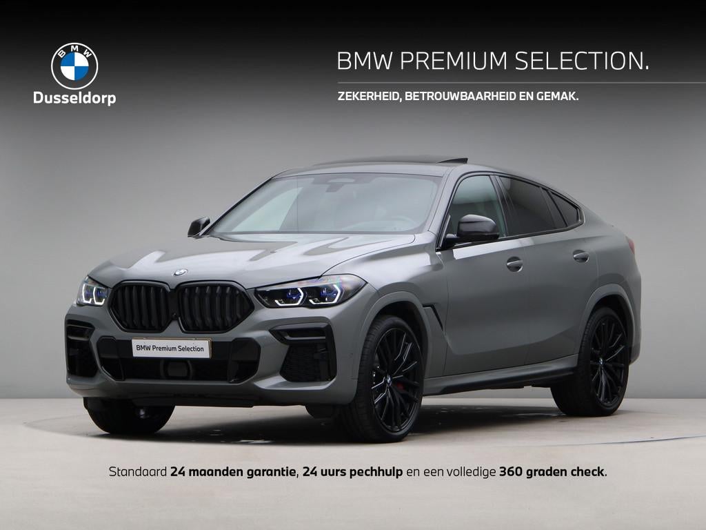 BMW X6 M50i High Executive (bj 2022, automaat), Gebruikt, 4395 cc, Bedrijf, Vierwielaandrijving